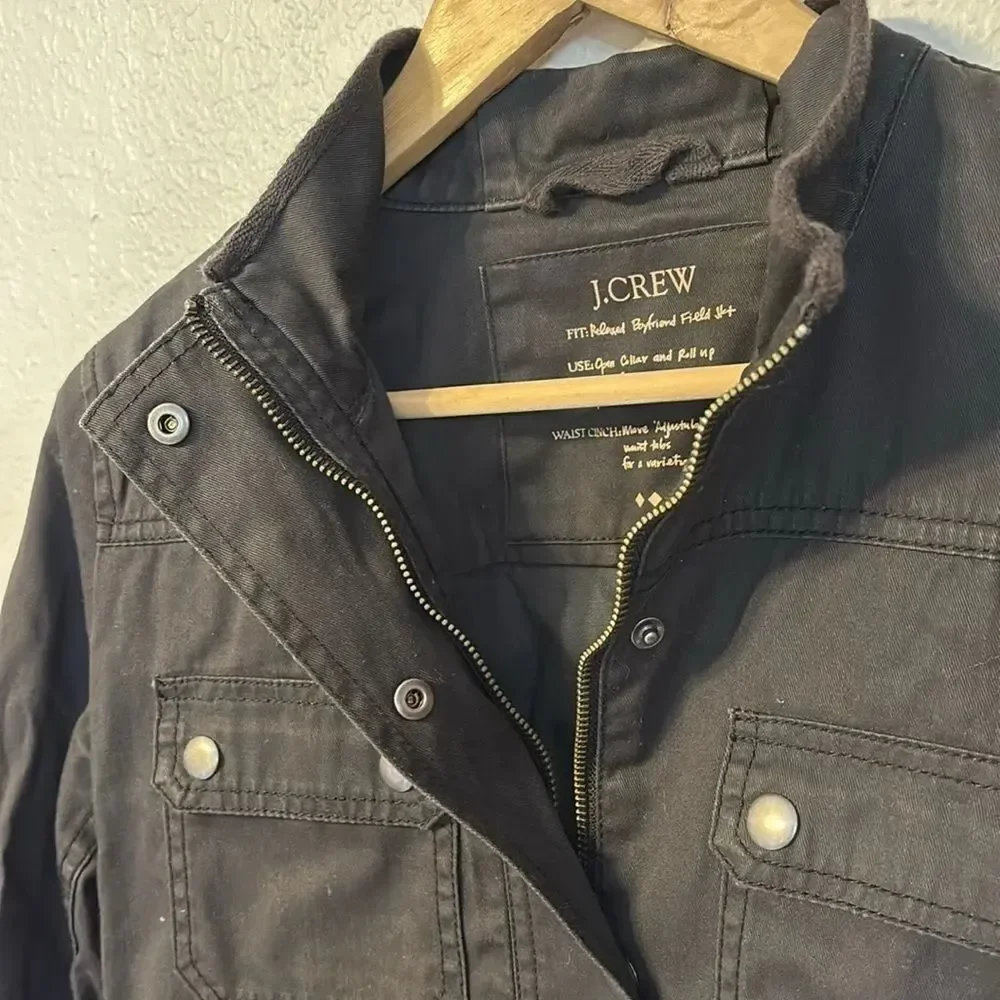J. Crew Boyfriend Field Jacket Small